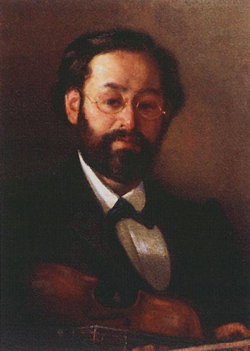 Мясоедов Портрет скрипача В.Г.Вальтера. 1902