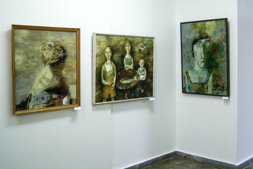 На выставке Сергея Лебедянцева