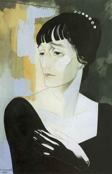 Портрет Ахматовой 
