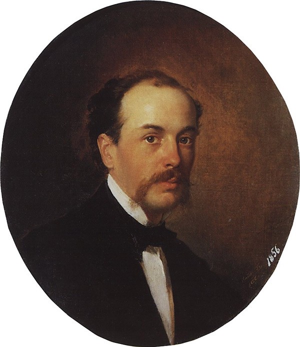 Портрет Г.Н.Ге. 1856