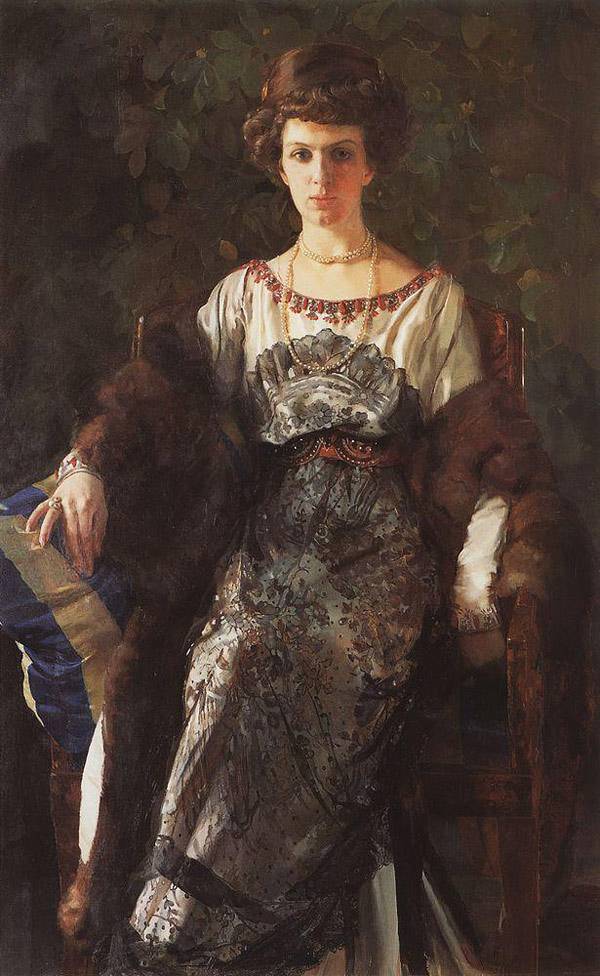 Портрет Е.П.Носовой. 1911