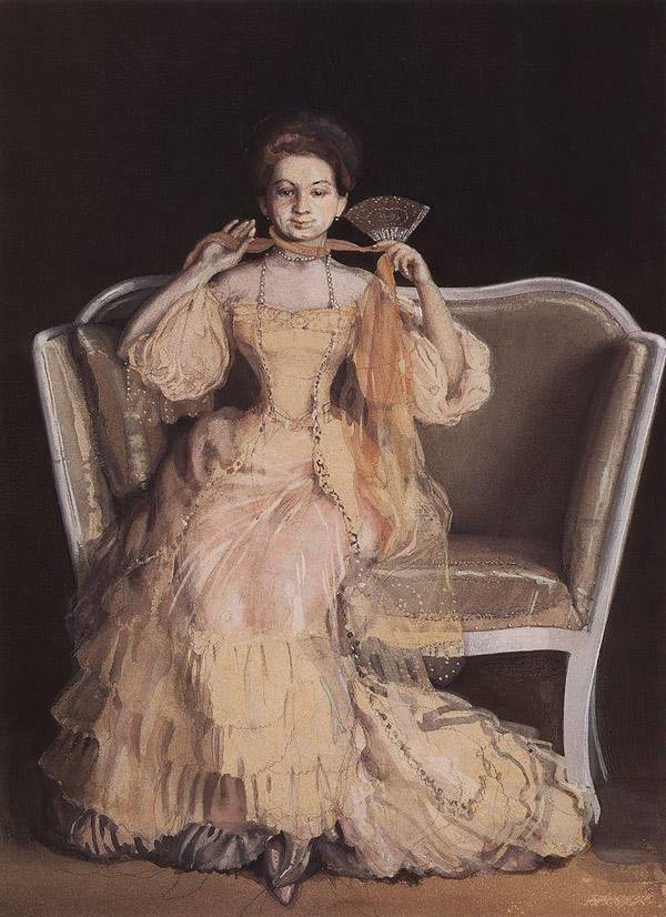 Дама в розовом. 1903