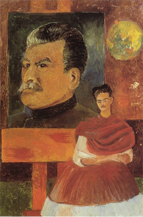 Автопортрет со Сталиным
