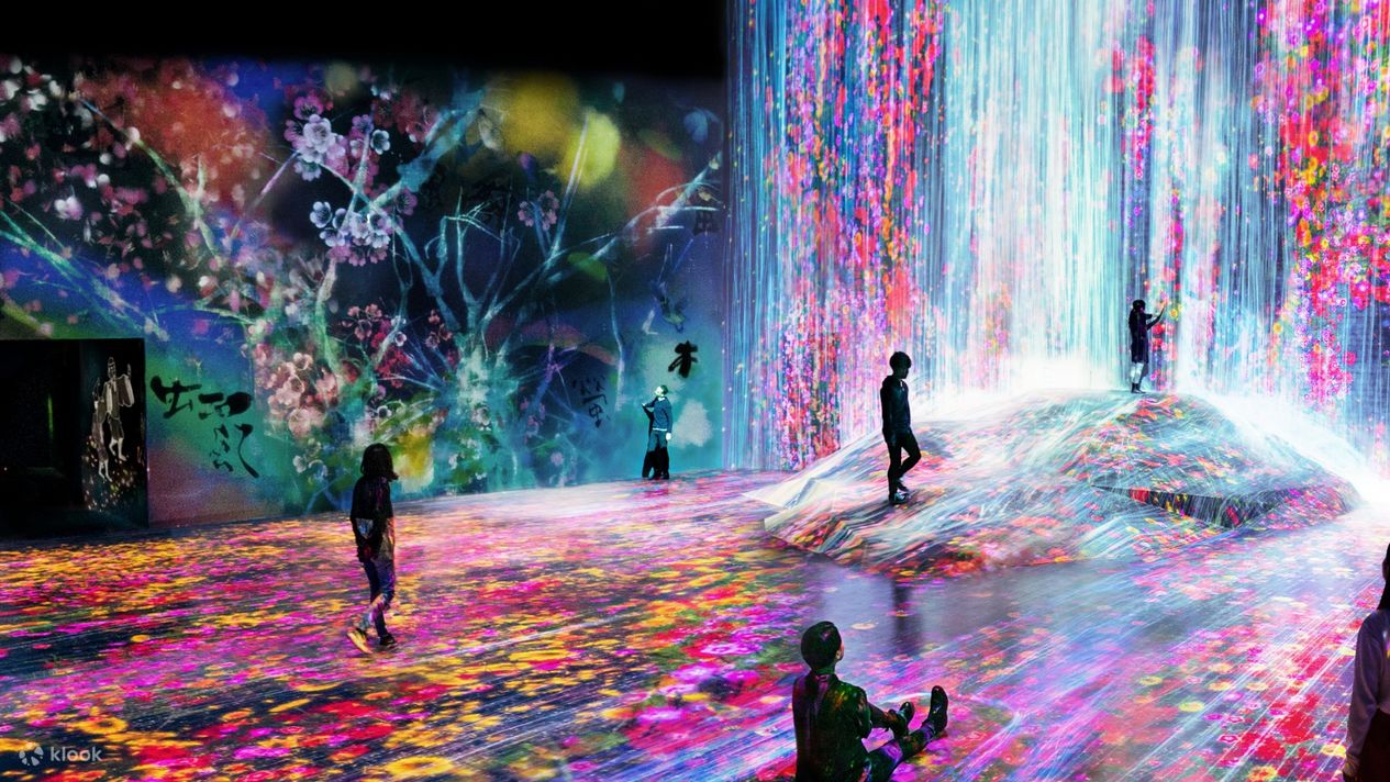 teamLab Borderless в Токио
