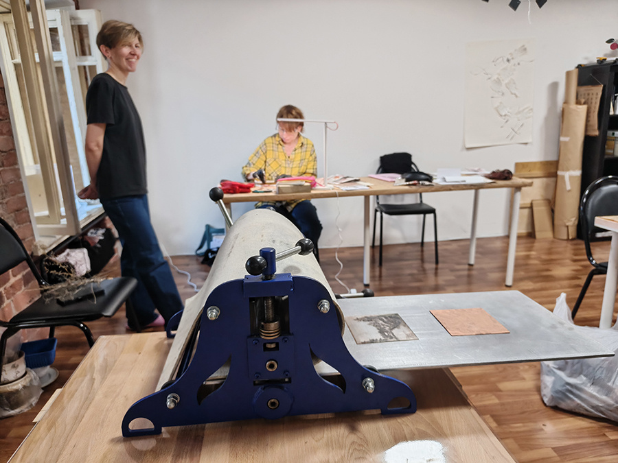 офортный станок