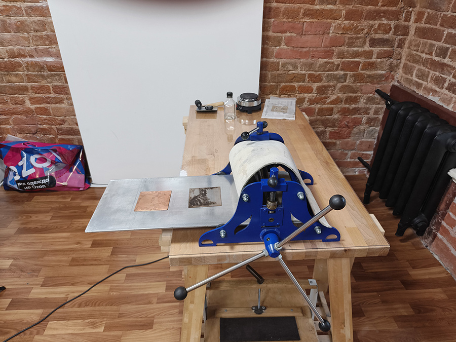 офортный станок Полиметалл