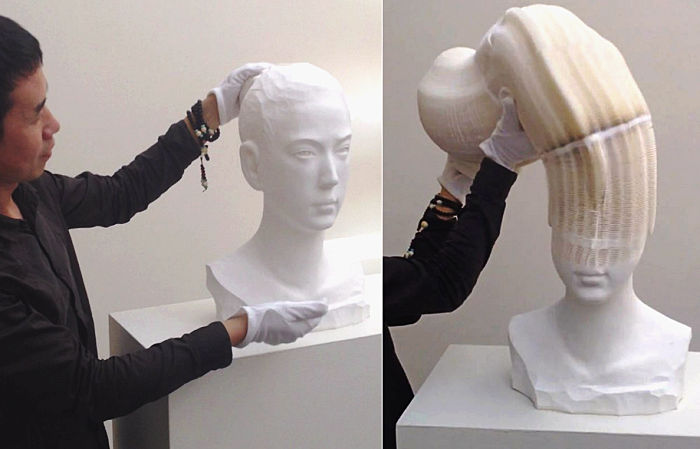 перформативная скульптура