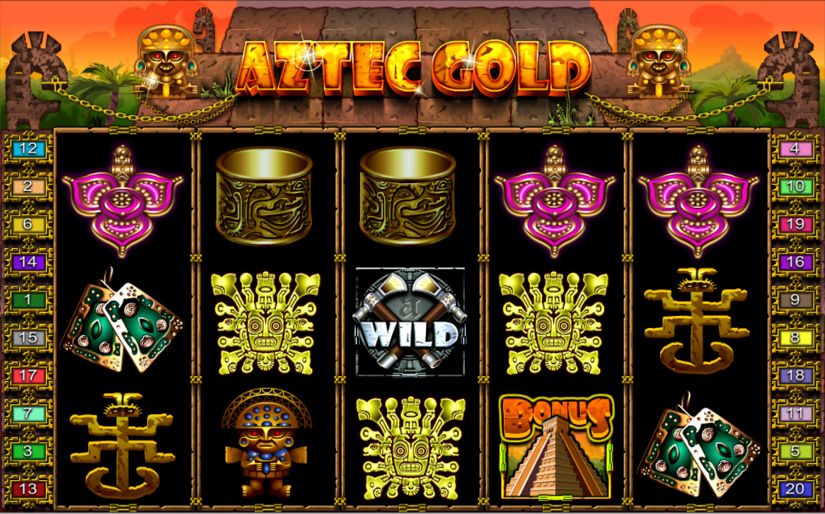 Aztec Gold Золото Ацтеков -бесплатный Игровой Автомат