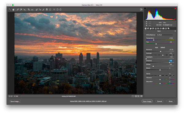 adobe camera raw