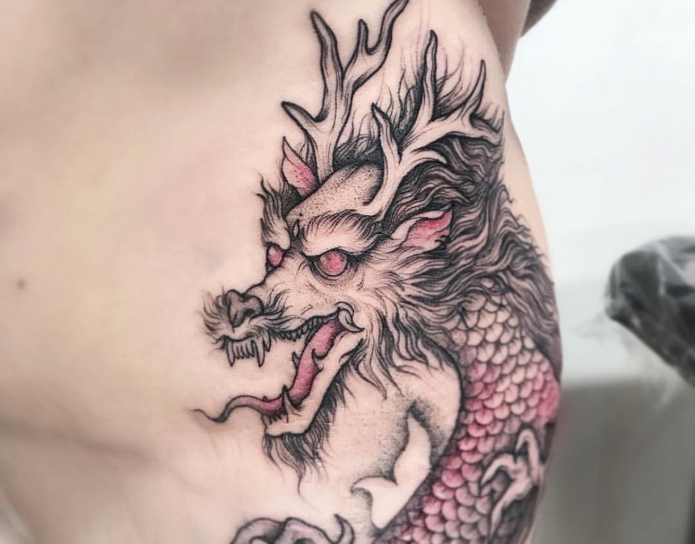 татуировки дракона