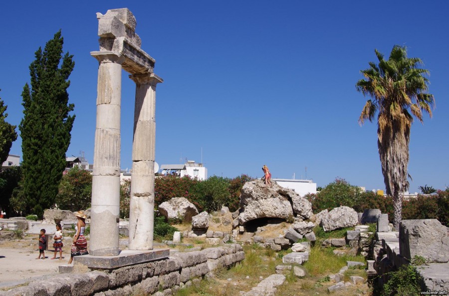 Руины древнего города Кос