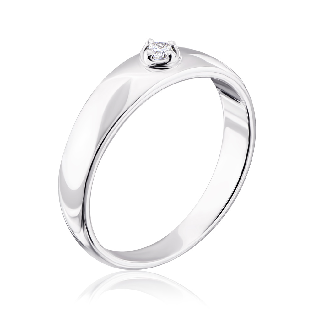 обручальное серебряное кольцо для женщин
