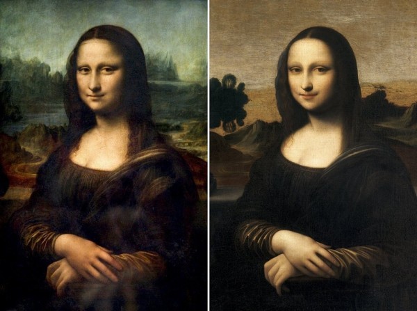 версии «Мона Лиза» Леонардо да Винчи
