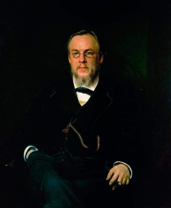 Портрет доктора Сергея Петровича Боткина. 1880