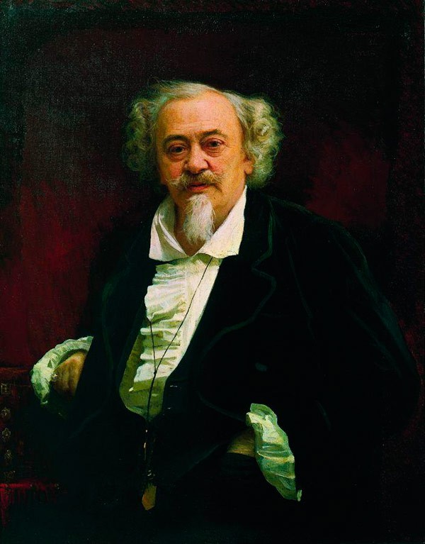 Портрет актера Василия Васильевича Самойлова. 1881