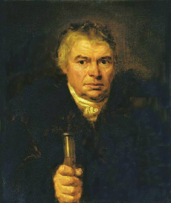 Портрет отца художника Адама Карловича Швальбе. 