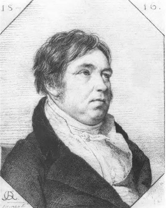 Портрет Крылова. 1816.