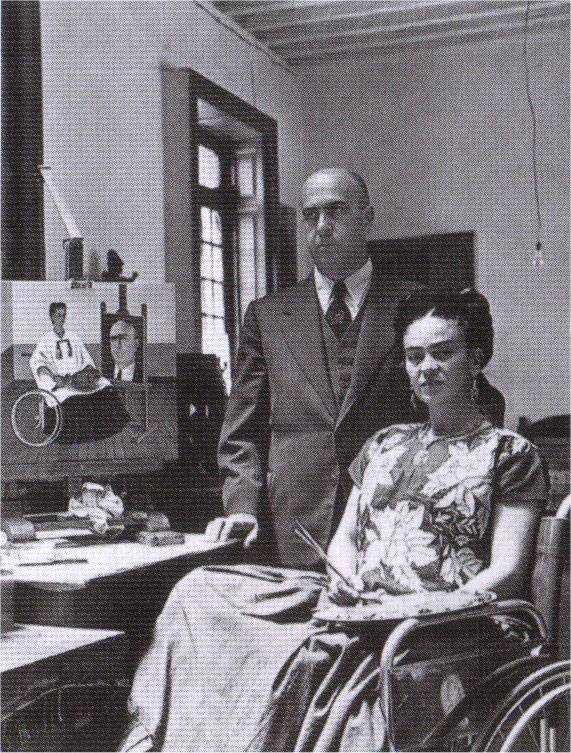 1951 - avec le Dr Farill