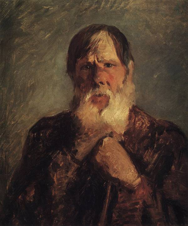 Старик-крестьянин. 1880