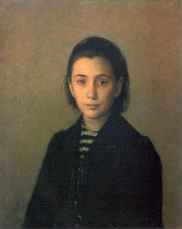 Портрет О.П.Костычевой 1891