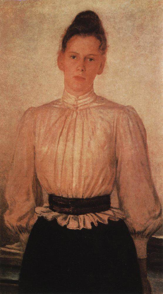 Портрет М.Л.Толстой, дочери писателя. 1891