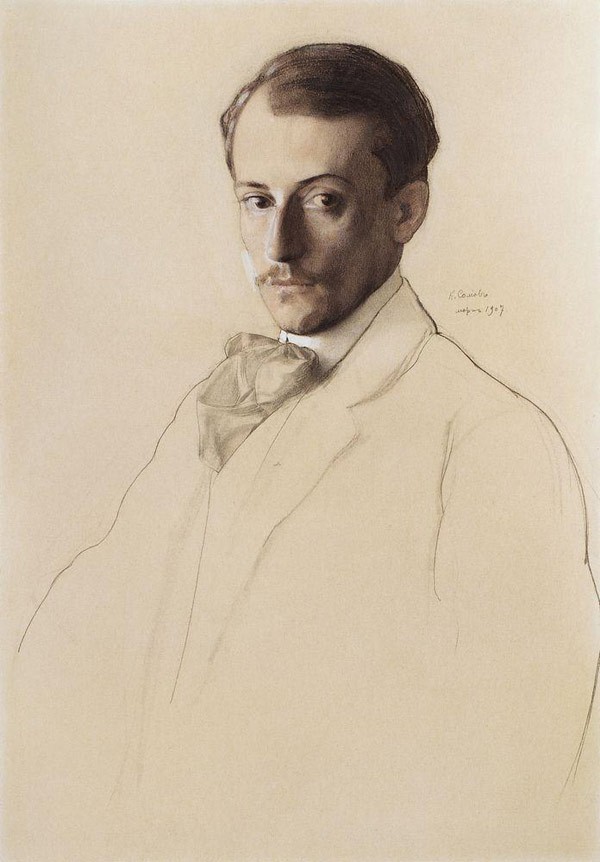 Портрет Е.Е.Лансере. 1907
