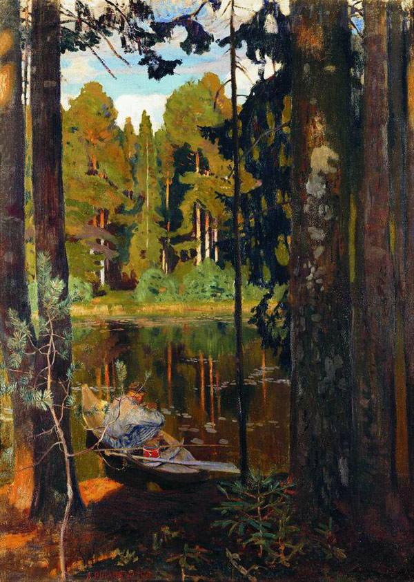 Тихое озеро. 1908