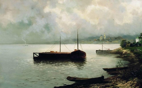 картины Волга. 1889