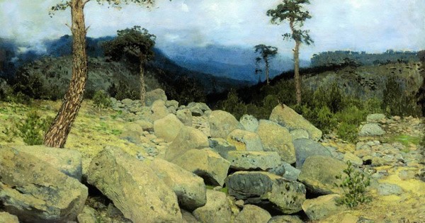  пейзажи В крымских горах1. 1886