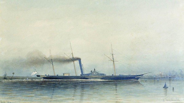 Императорская паровая яхта Александрия 1852 года