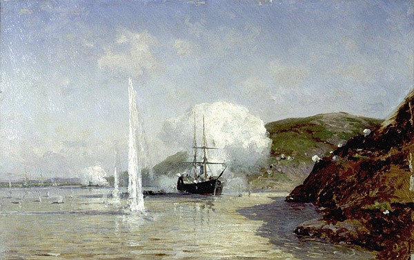 Дело лейтенанта Скрыдлова на Дунае. 1881