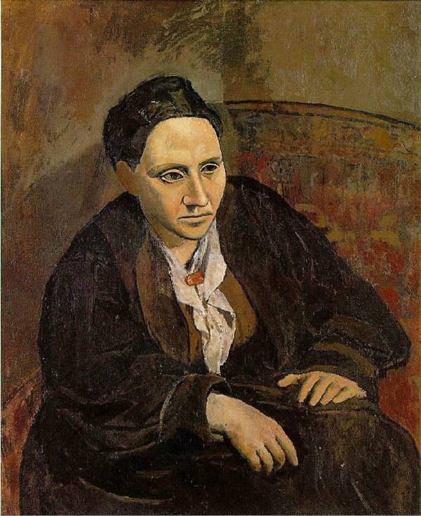 Картины Пабло Пикассо Портрет Гертруды Стайн