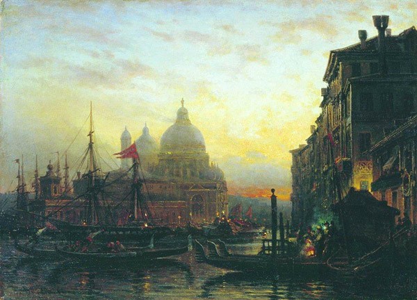 картины Боголюбова Венеция
